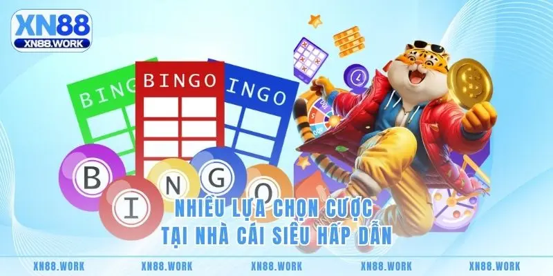 Nhiều lựa chọn cược tại nhà cái siêu hấp dẫn 